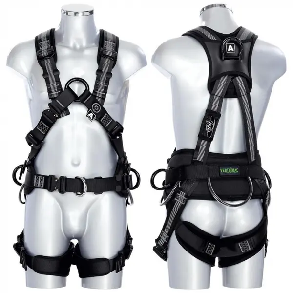 Centura complexa multifunctionala, culoarea negru, alpinism utilitar Vertiqual EVO V53 ORBITER XXL-XXXL, NEGRU