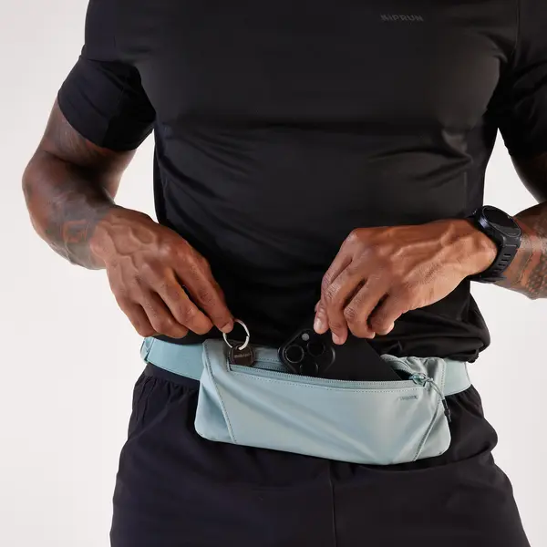 Centură de alergare smartphone KIPRUN Basique 2 Verde Unisex
