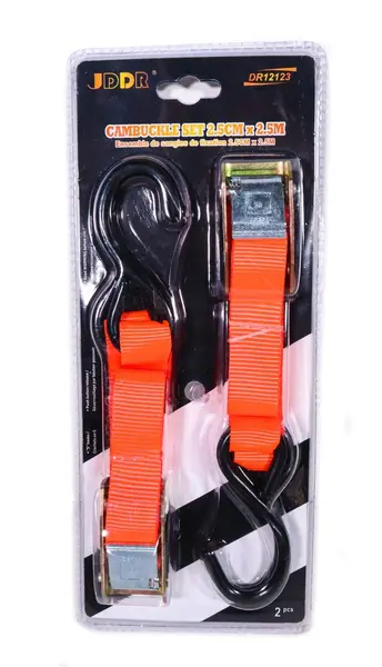 Centura Mica Bagaj 2.5cmx2.5M Carlig Plastic Profi Set 2 buc