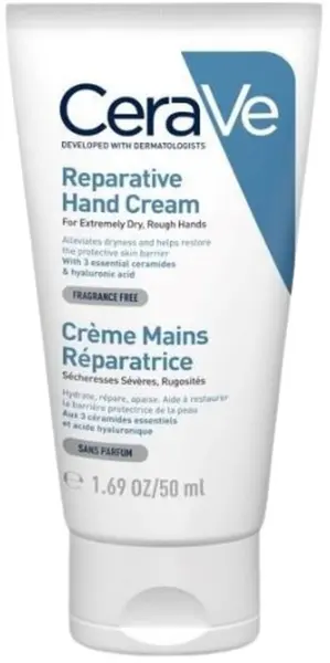 CeraVe Cremă de mâini regeneratoare, 50 ml