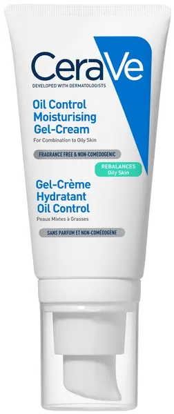 CeraVe Cremă-gel hidratantă pentru ten gras, 52 ml
