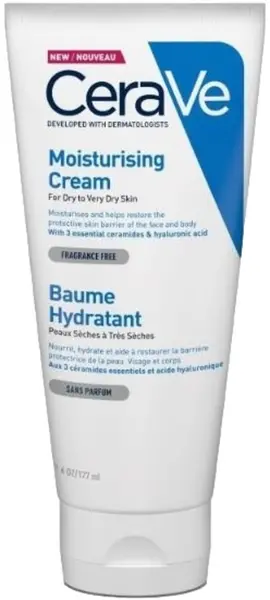 CeraVe Cremă hidratantă pentru față și corp, 177 ml