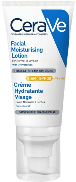 CeraVe Cremă hidratantă pentru față, SPF30, 52 ml