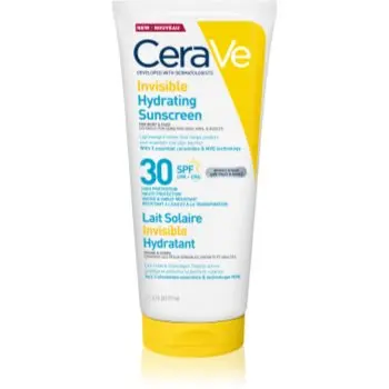 CeraVe Invisible Hydrating Sunscreen SPF 30 loțiune pentru plaja pentru fata si corp