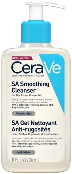 CeraVe SA Gel de spălare netezitor, 236 ml