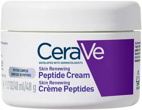 CeraVe Skin Renewing Cremă reparatoare cu complex peptidic, 48 ml