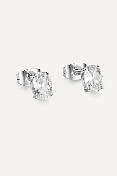 Cercei Oval Solitaire - SILVER