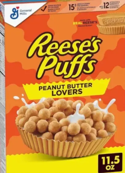 Cereale General Mills Reese's Puffs Peanut Butter Lovers 326 g