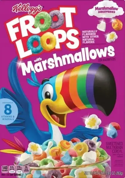 Cereale Kellogg's Froot Loops Marshmallows 315 g
