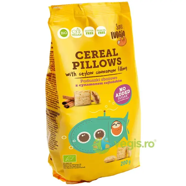Cereale Umplute cu Scortisoara Ceylon fara Gluten Ecologice/Bio 200g