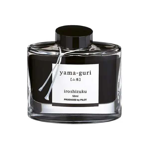 Cerneala Iroshizuku `Castan salbatic` Pilot 50 ml negru Cerneala Pilot Iroshizuku `Castan salbatic` 50 ml negru