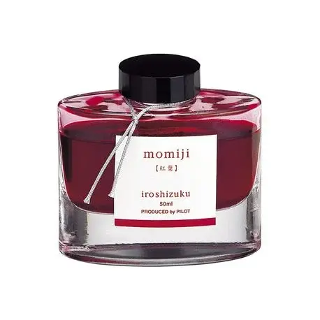 Cerneala Iroshizuku Frunze de toamna Pilot 50 ml rosu Cerneala Pilot Iroshizuku Frunze de toamna 50 ml rosu