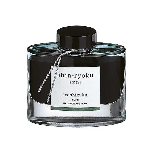 Cerneala Iroshizuku `Padure inverzita` Pilot 50 ml verde Cerneala Pilot Iroshizuku `Padure inverzita` 50 ml verde