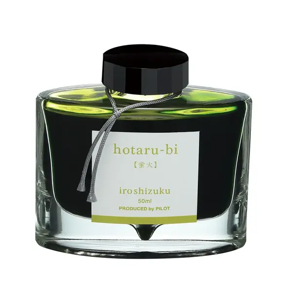 Cerneala Iroshizuku verde deschis Hotaru-Bi 50ml Pilot Cerneala Iroshizuku verde deschis Hotaru-Bi 50ml Pilot