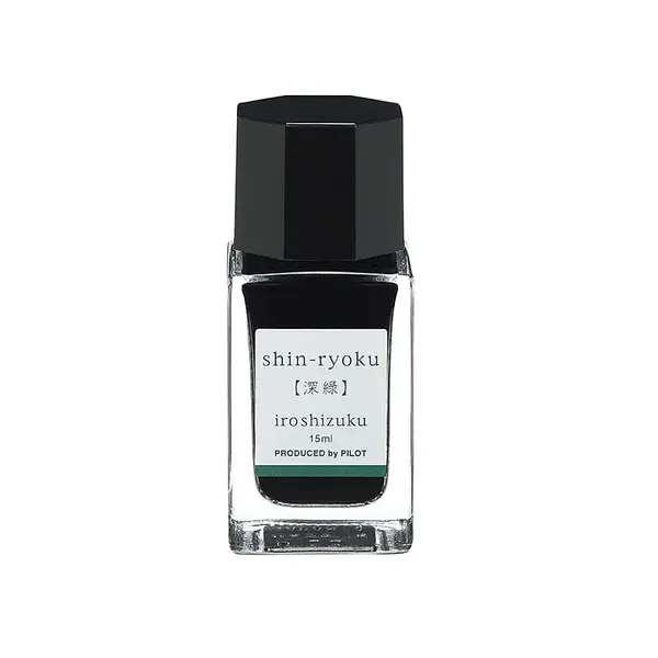 Cerneala stilou Pilot Iroshizuku `Shin-Ryoku` 15 ml verde Cerneala stilou Pilot Iroshizuku `Shin-Ryoku` 15 ml verde