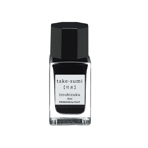 Cerneala stilou Pilot Iroshizuku `Take-Sumi 15 ml negru Cerneala stilou Pilot Iroshizuku `Take-Sumi 15 ml negru
