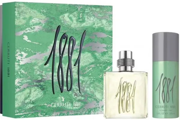 Cerruti Set 1881 Pour Homme - Apă de toaletă și deodorant spray, 100 + 150 ml
