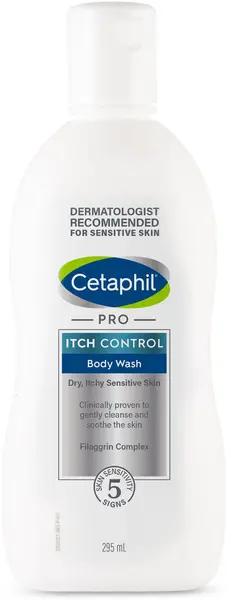 Cetaphil Pro Itch Control Emulsie de curățare pentru față și corp, 295 ml