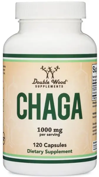 Chaga, 120 capsule, Double Wood