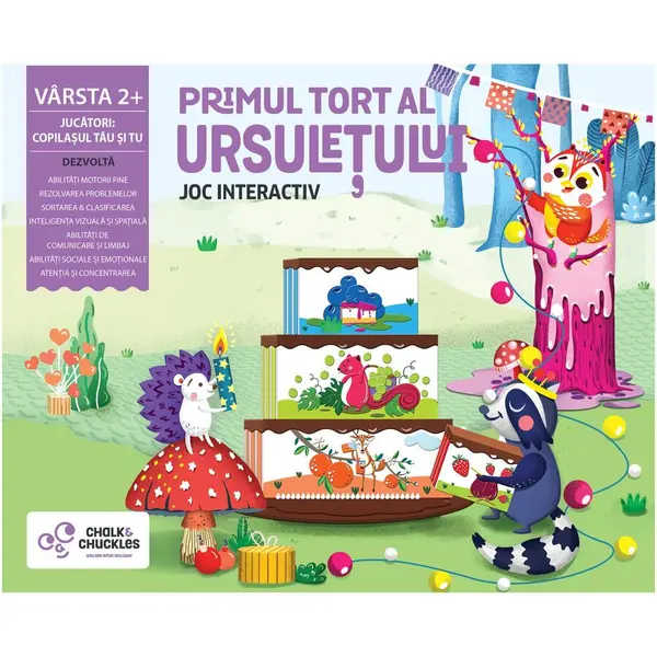 Chalk and Chuckles Joc - Primul tort al ursuletului