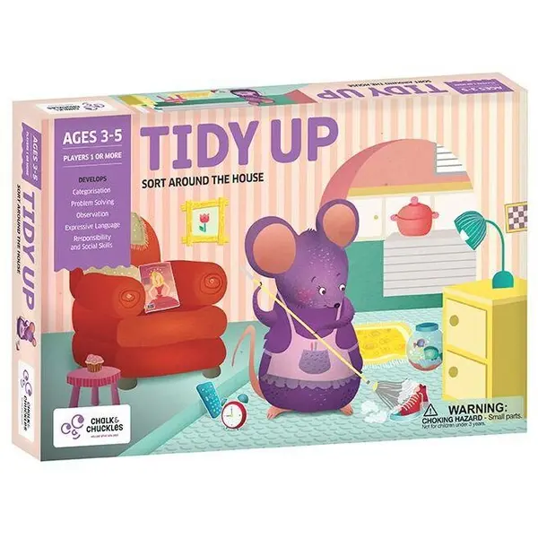 Chalk and Chuckles Joc - Tidy up