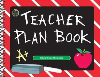 Chalkboard Teacher Plan Book, Paperback/Darlene Spivak