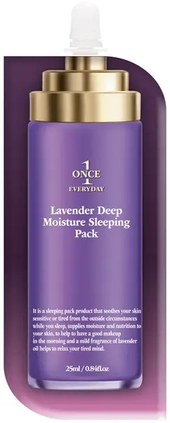 Chamos Once Everyday Mască de noapte hidratantă și liniștitoare, 25 ml