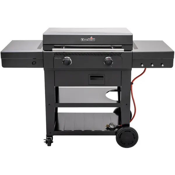 Char-Broil Gratar pe gaz tip plancha, grill si cuptor de pizza cu 2 arzatoare Char-Broil Versa-Tile Griddle 140241