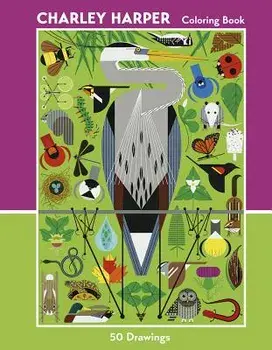 Charley Harper 50 Drawings Coloring Book, Paperback/***