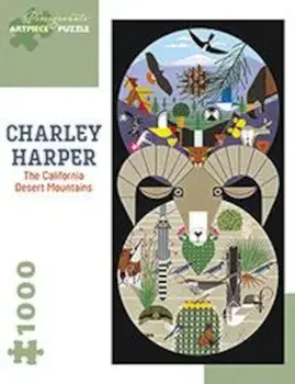 Charley Harper the California Desert Mountains 1000-Piece Ji, Hardcover/***