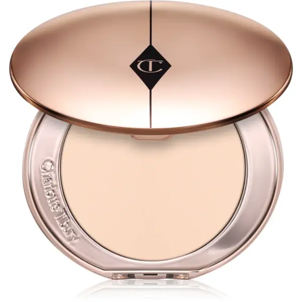 Charlotte Tilbury Airbrush Flawless Finish pudră compactă iluminatoare culoare 1 Fair 8 g