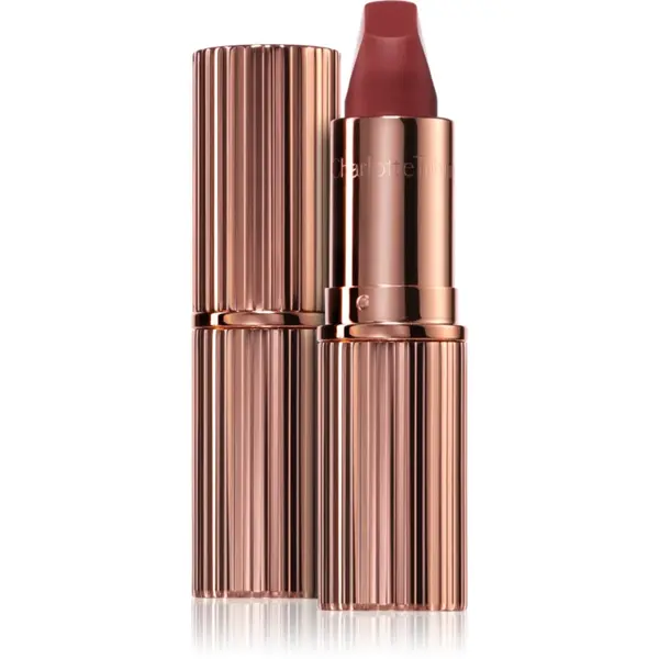Charlotte Tilbury Matte Revolution ruj buze mat hidratant culoare Pillow Talk Medium 3.5 g