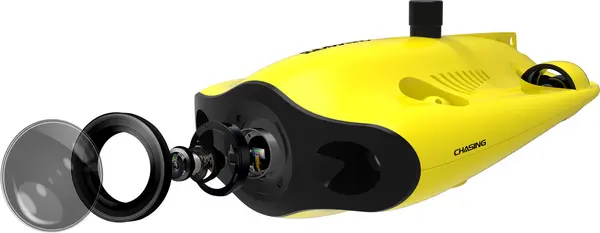Chasing Gladius Mini S Drona Subacvatica 100m, Camera 4K EIS, 5 Motoare, Suport Brat Robotic, 4 Ore Autonomie
