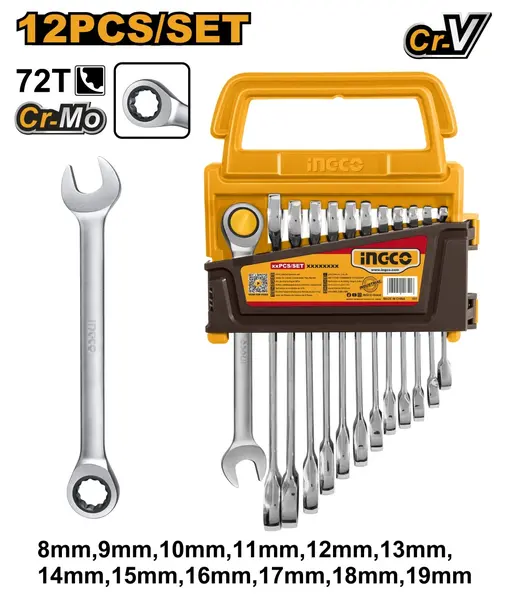 Chei Fixe Set 12buc 8-19mm