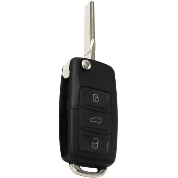 Cheie Auto Completa Techstar® compatibila cu Volkswagen EOS, Polo, Golf, Altea, Leon, Octavia, 433Mhz, 1K0 959 753 G, ID48, 3 Butoane