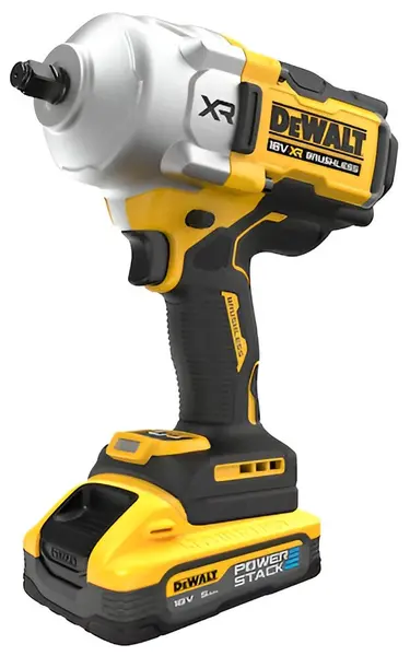 Cheie de impact fără fir DeWALT - DCF961H2T, 18 V, 2372 Nm, 1/2'', cu 2 baterii, încărcător și husă