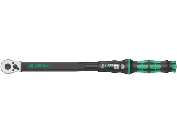Cheie dinamometrica Click-Torque C3 Wera, clichet reversibil, 40-200Nm, maner ergonomic, 5075622001