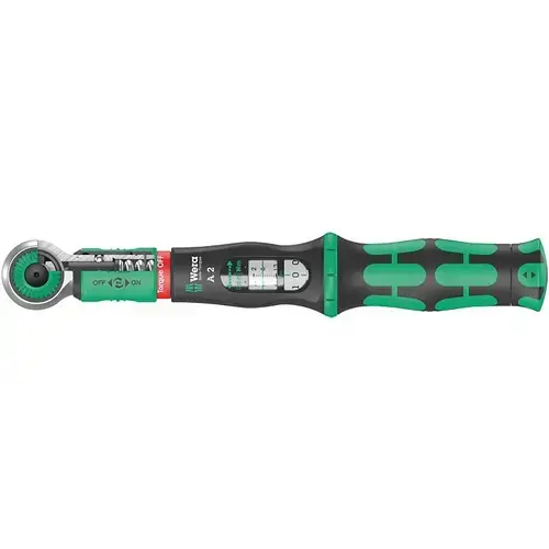 Cheie dinamometrica cu clichet, 290mm, 1/4inch, 2-12Nm, Wera Safe-Torque A2