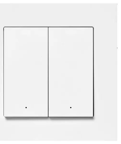 Cheie inteligentă Osram - Smart+, MATTER, 2 Channel, 2 butoane, alb