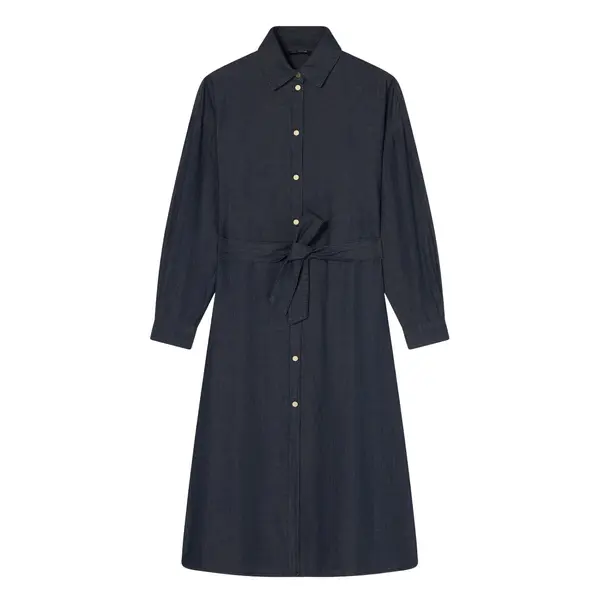 Chemisier dress blue denim 6