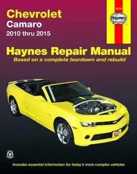 Chevrolet Camaro 2010 Thru 2015 Haynes Repair Manual, Paperback/Haynes Publishing