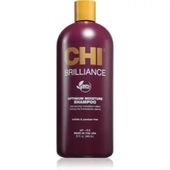 CHI Brilliance Optimum Moisture Shampoo sampon hidratant pentru un par stralucitor si catifelat