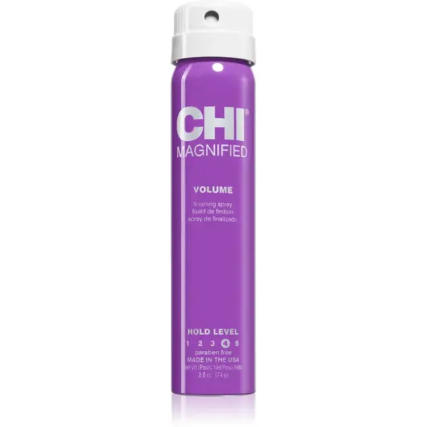 CHI Magnified Volume Finishing Spray fixativ pentru păr cu fixare foarte puternică fixare puternică 74 g