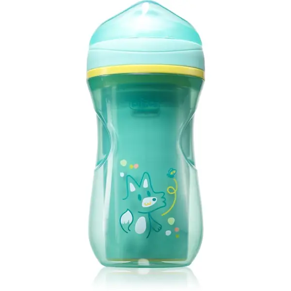 Chicco Active Cup 14m+ cană pentru antrenament Teal 1 buc