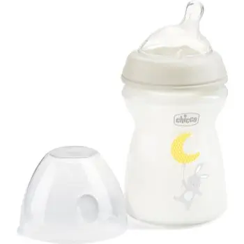 Chicco Natural Feeling Glass Neutral II biberon pentru sugari