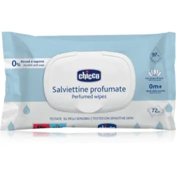 Chicco Perfumed Wipes 0m+ șervețele umede pentru copii discret parfumat