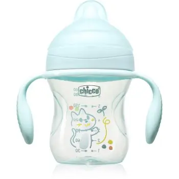 Chicco Transition Cup 4m+ cană pentru antrenament cu mânere