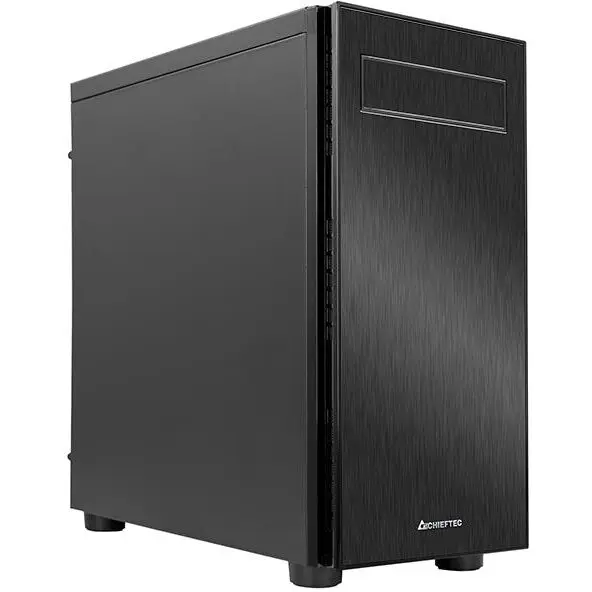 Chieftec Carcasa Chieftec Hawk AL-02B-OP, Middle Tower, ATX, fara sursa, mesh, Negru