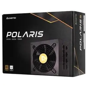 Chieftec Sursa Chieftec Polaris series PPS-1050FC, 1050W real, modulara, fan 14 cm, certificare 80PLUS Gold, 2x CPU 4+4, 4x PCI-E 6+2, 8x SATA