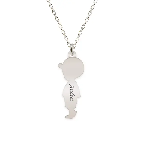 Child - Colier personalizat baietel din argint 925